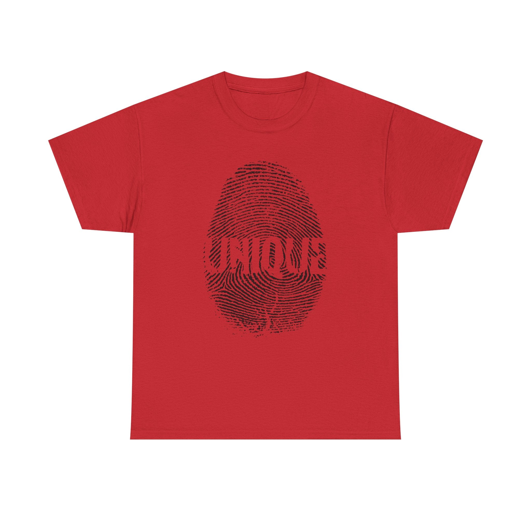 Unique Fingerprint Tee — Graphic Identity T-Shirt