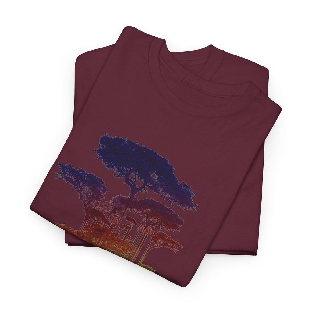 Barcode Forest T‑Shirt