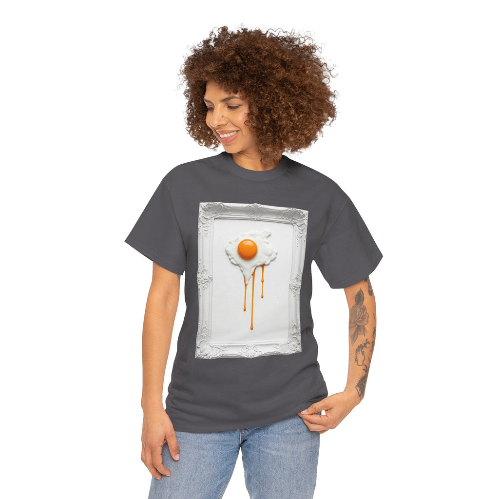 Artful Drip Fried Egg — T‑Shirt