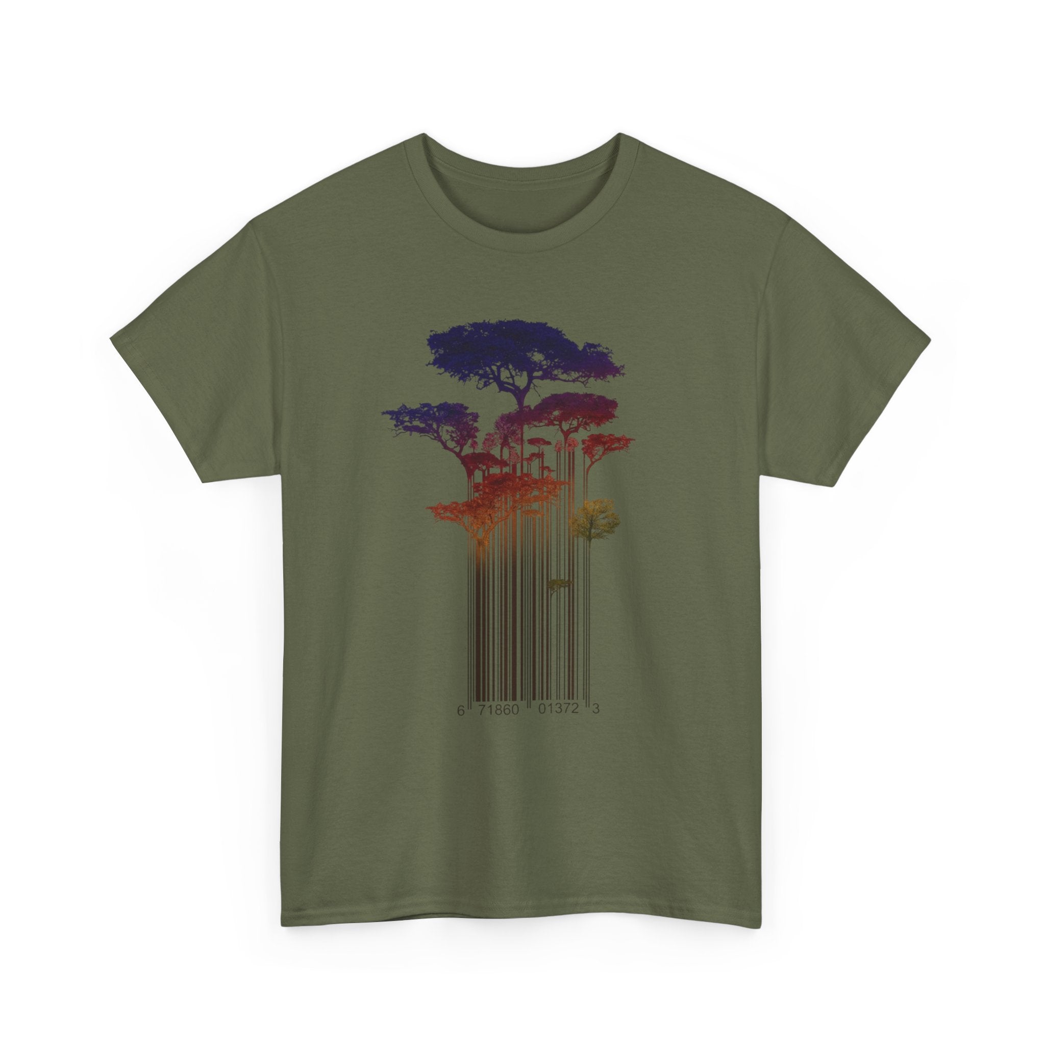Tree Barcode — T-Shirt