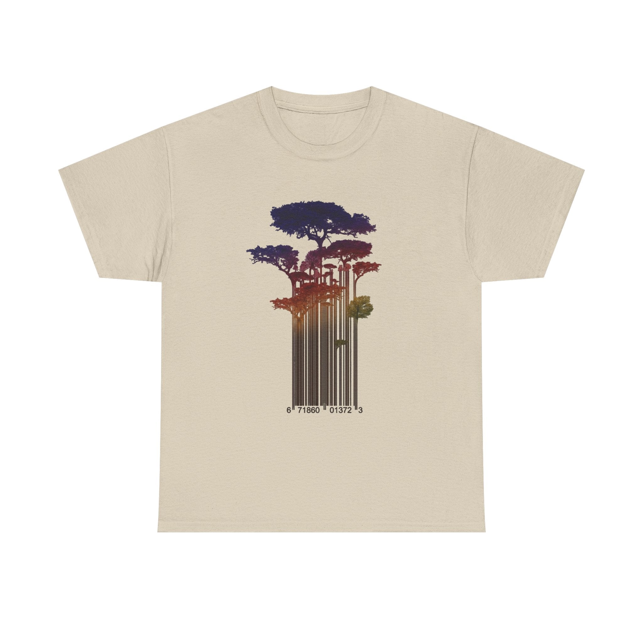 Barcode Forest T‑Shirt