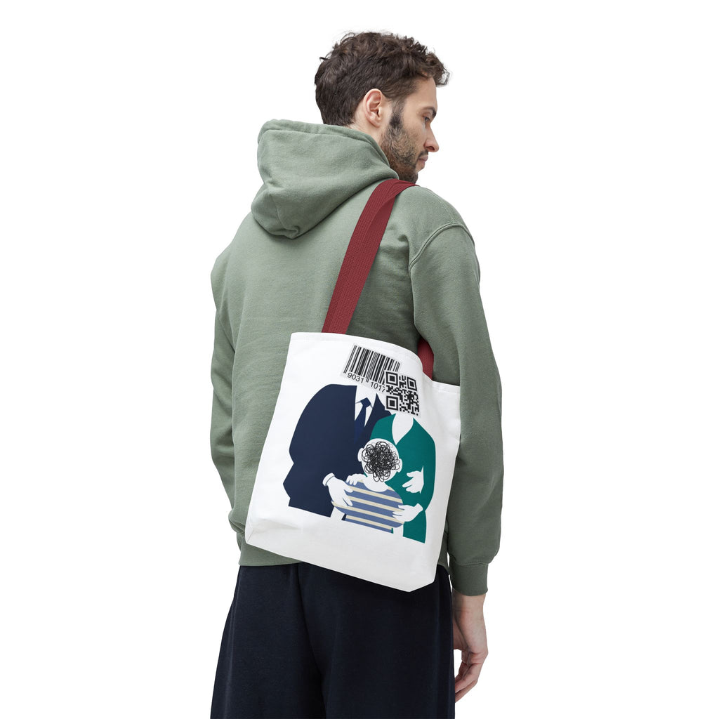 Barcode Family Portrait Tote Bag