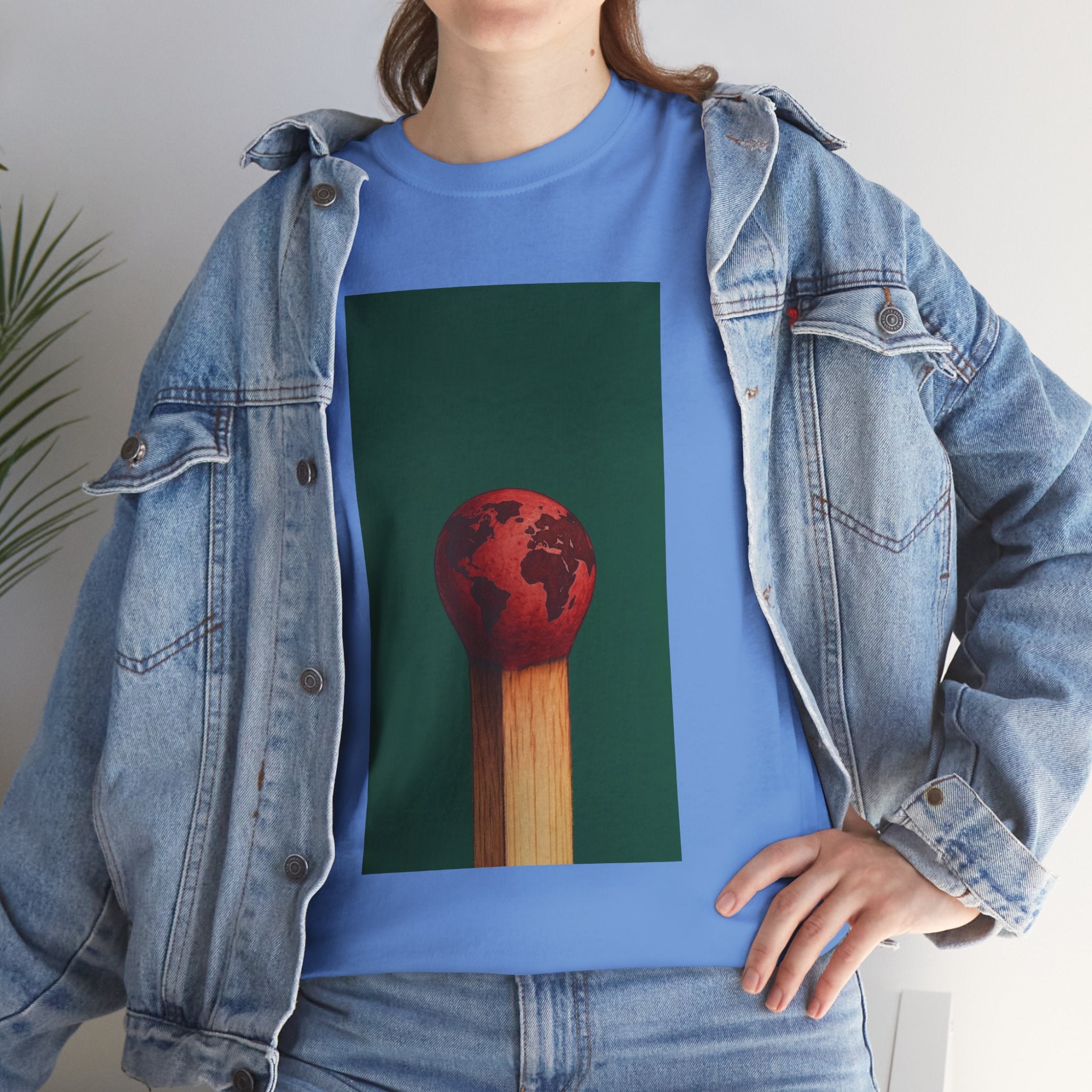 Matchstick Earth — T‑Shirt