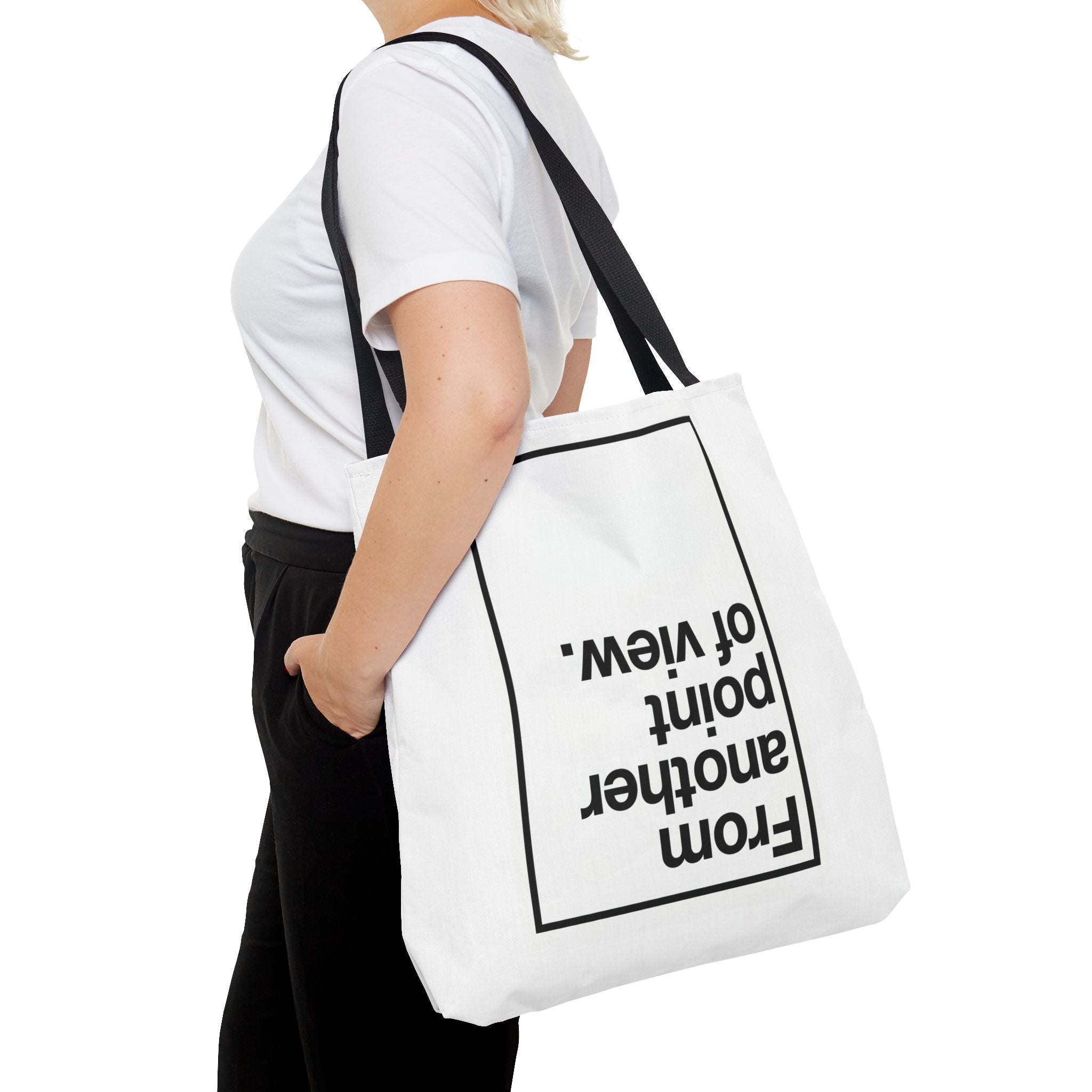 FROM ANOTHER POINT OF VIEW B_W - Tote Bag