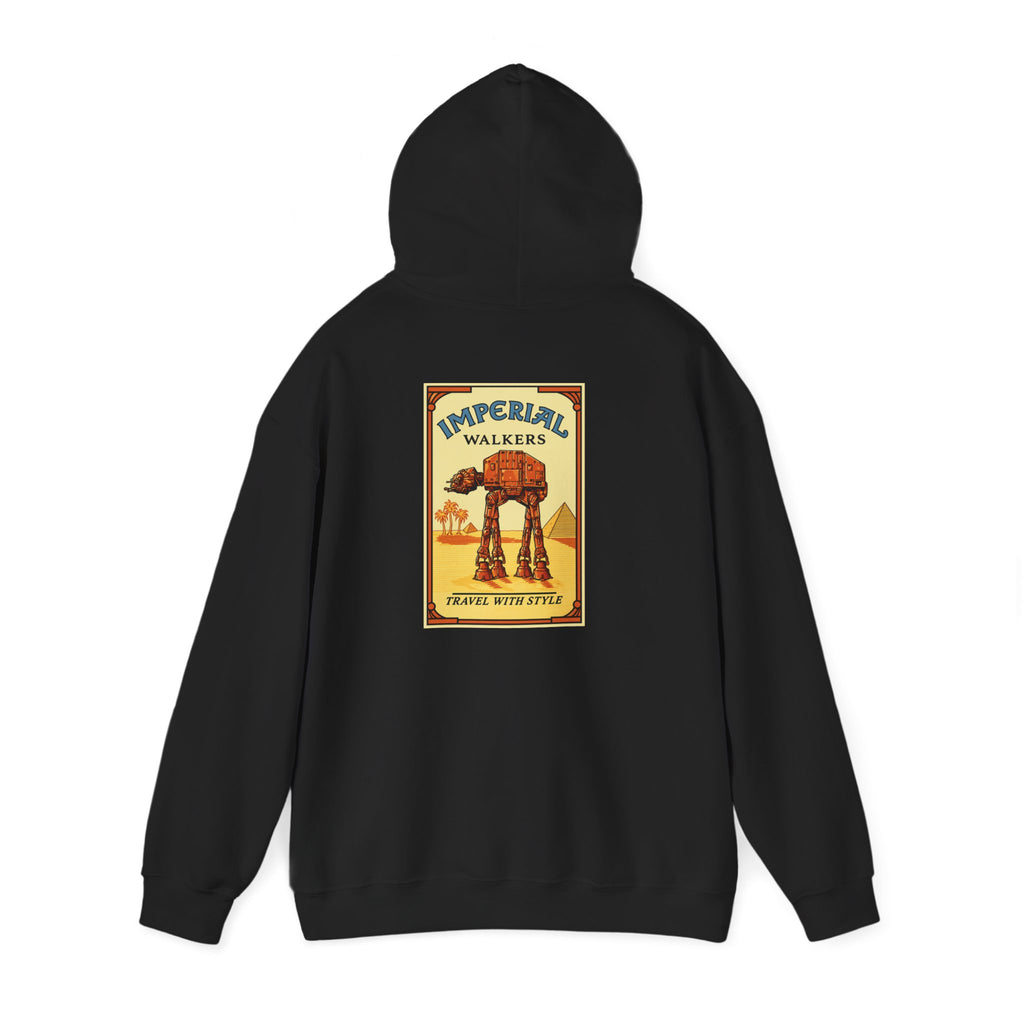 Star Wars Imperial Walker Hoodie – camel vintage pack sweatshirt.