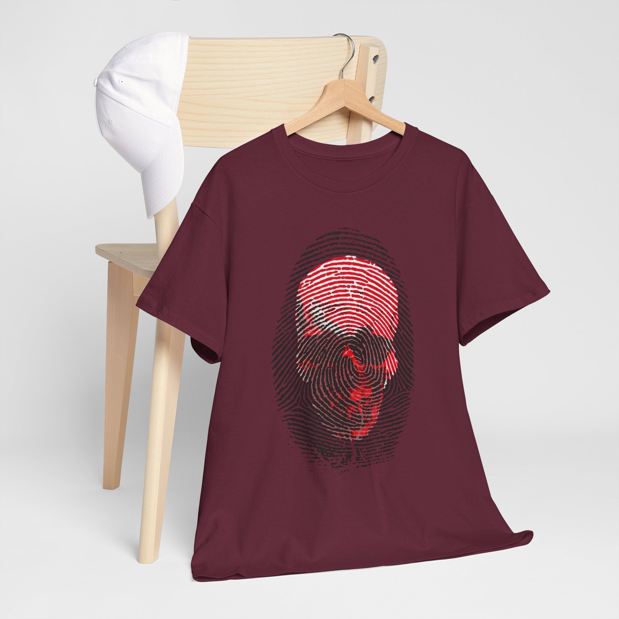 Skull Fingerprint — T-Shirt