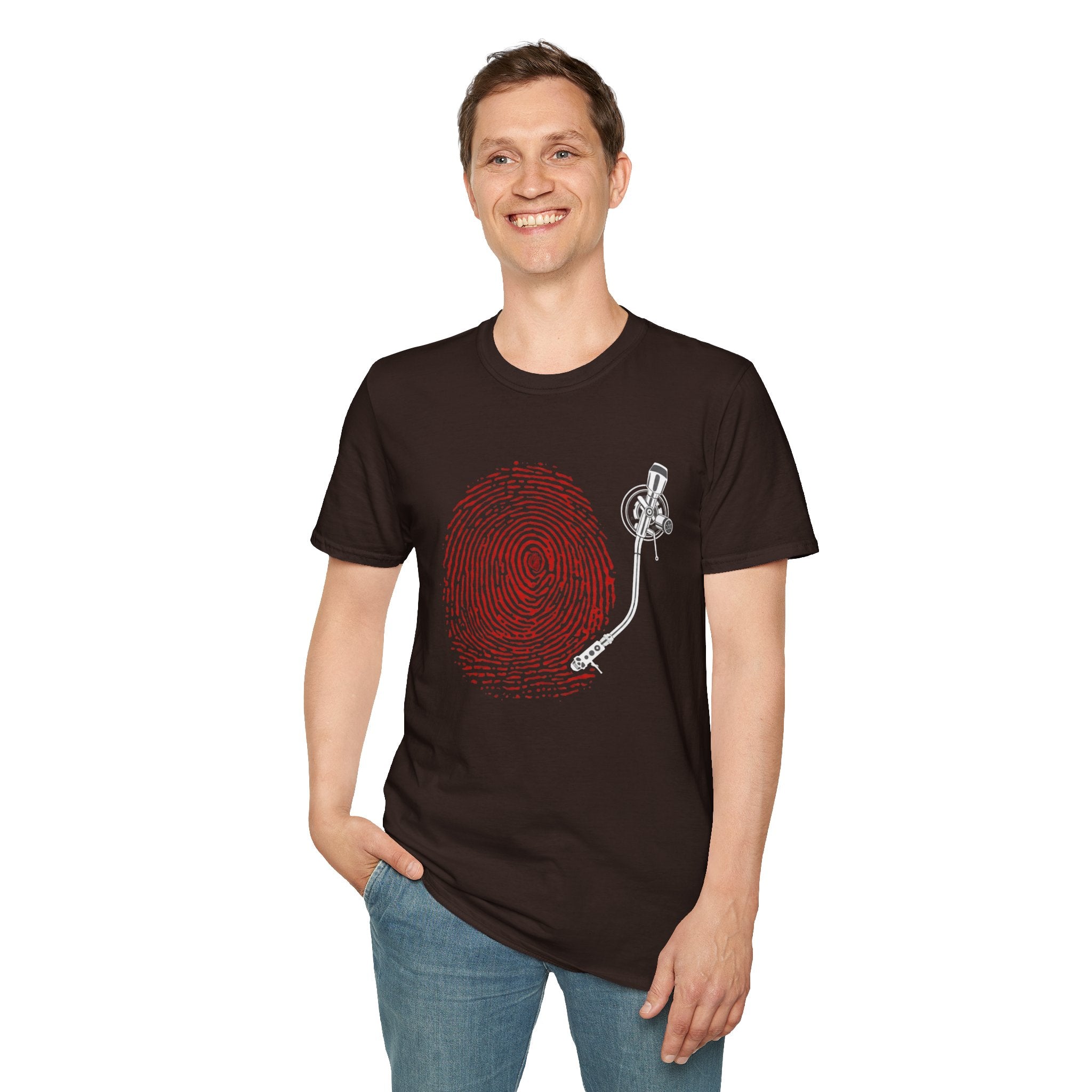 Fingerprint Turntable — T-Shirt