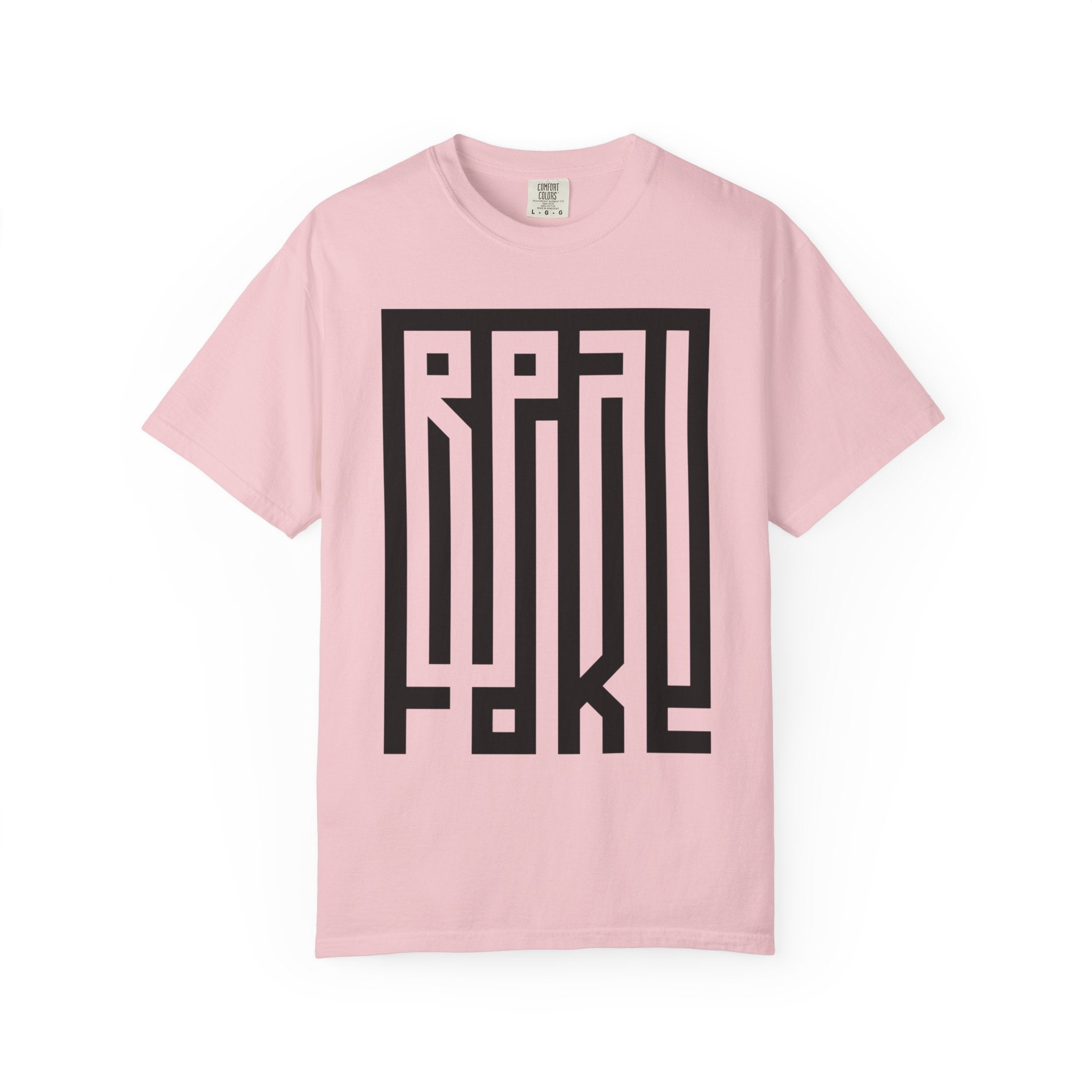 'Real/Fake' — T-Shirt
