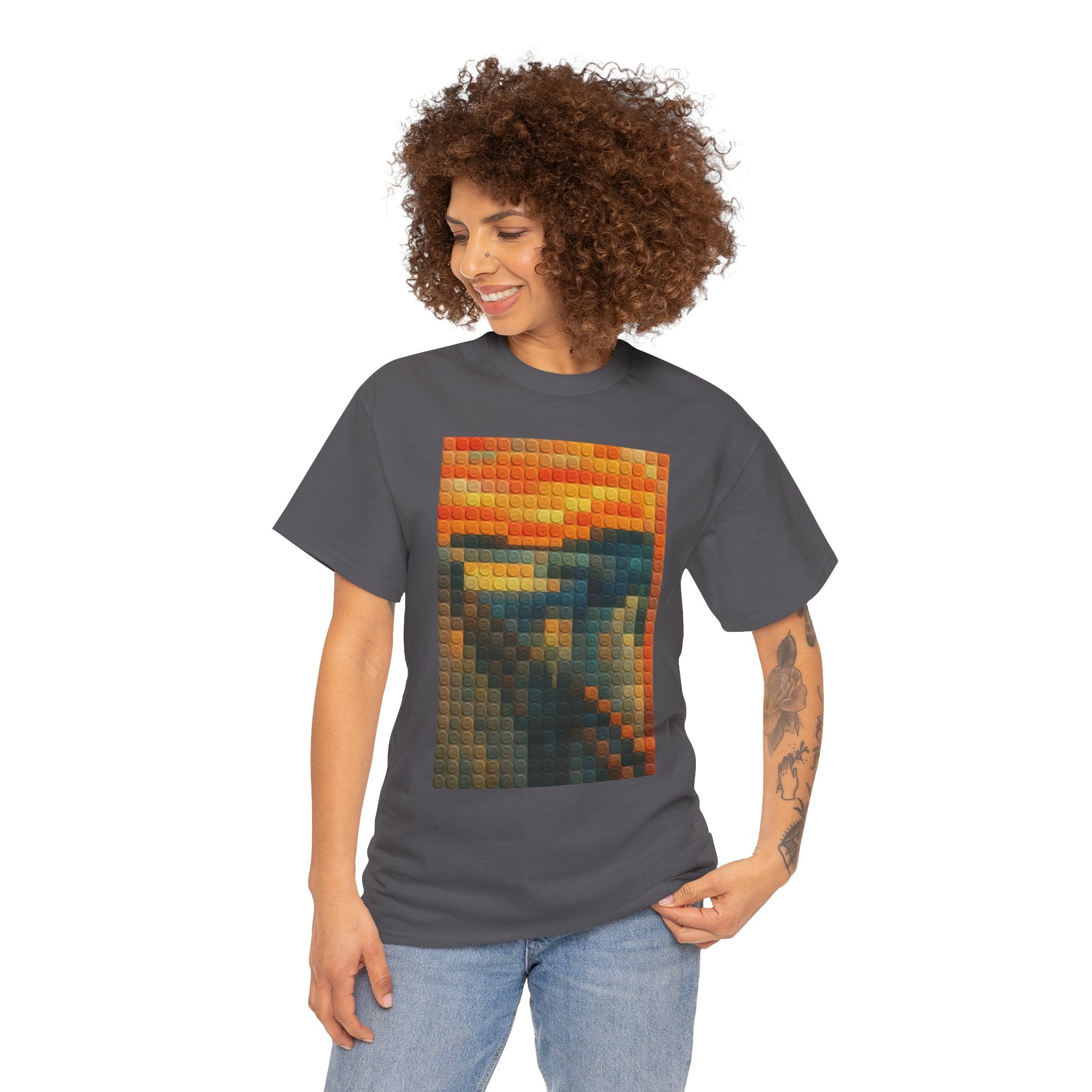 Pixelated Scream — T-Shirt