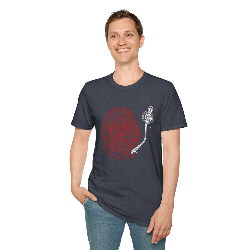 Fingerprint Turntable — T-Shirt