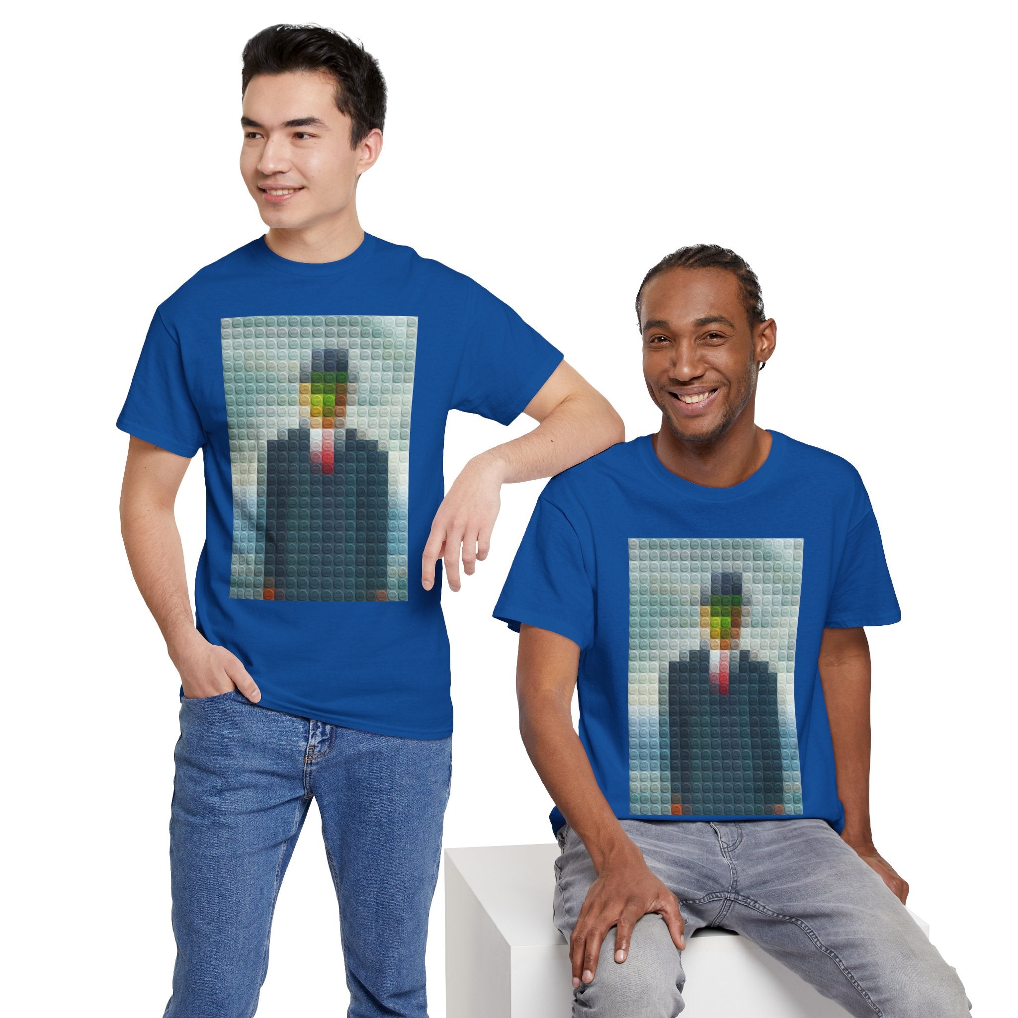 Surreal Pixelated Man - T-Shirt