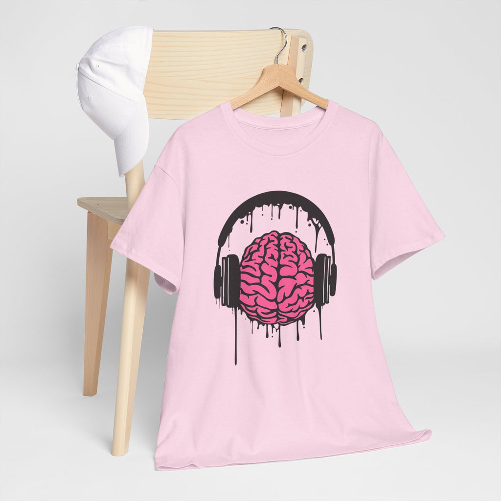 Music Lover Dripping Brain — T-Shirt
