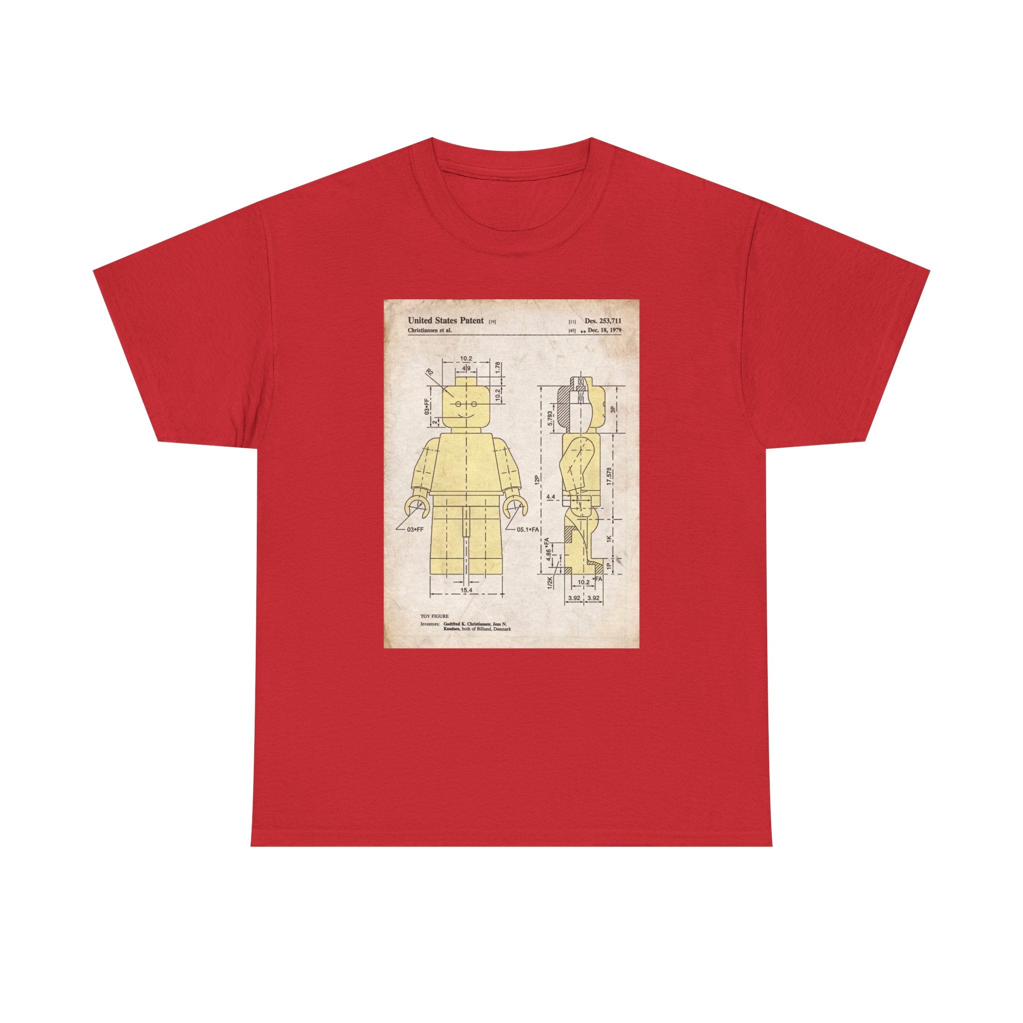 Lego Minifigure Patent — T‑Shirt