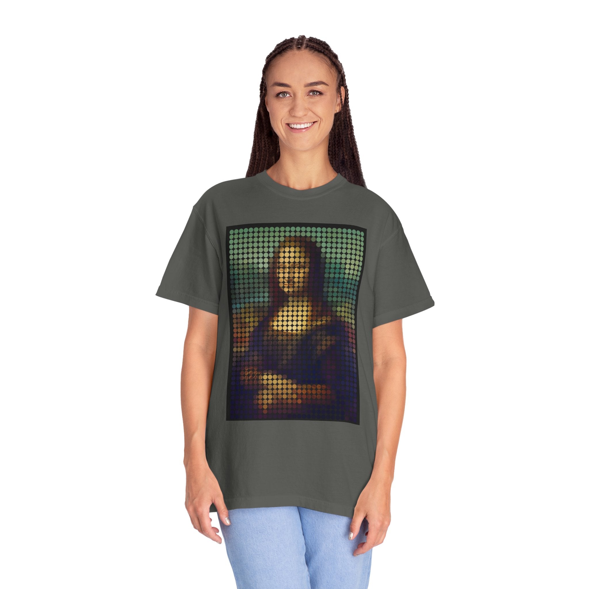 Mona Lisa Pixel Art — T-Shirt