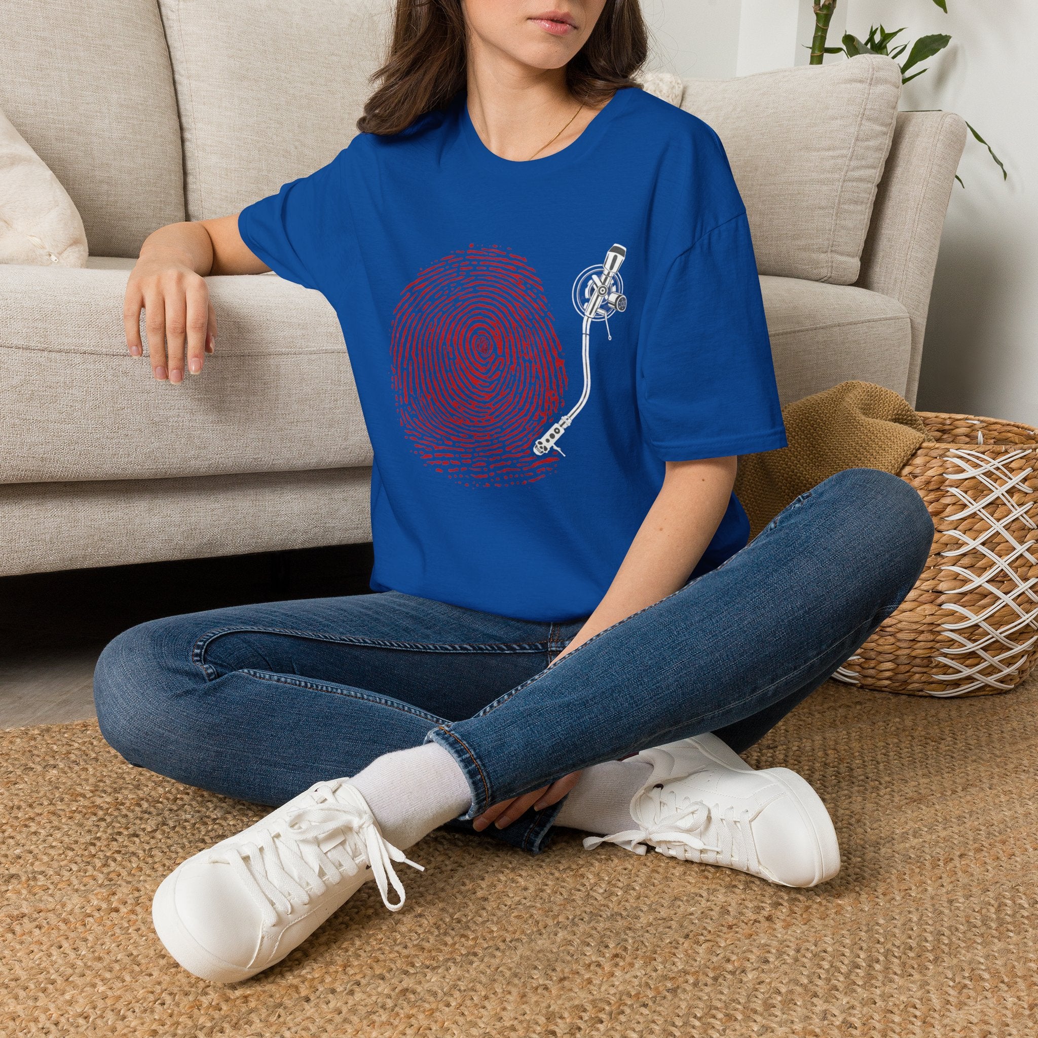 Fingerprint Turntable — T-Shirt