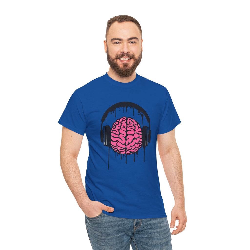 Music Lover Dripping Brain — T-Shirt