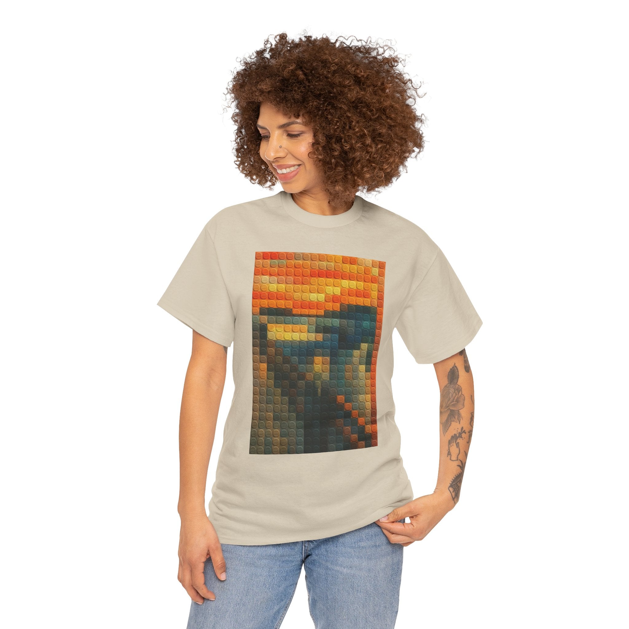 Pixelated Scream — T-Shirt