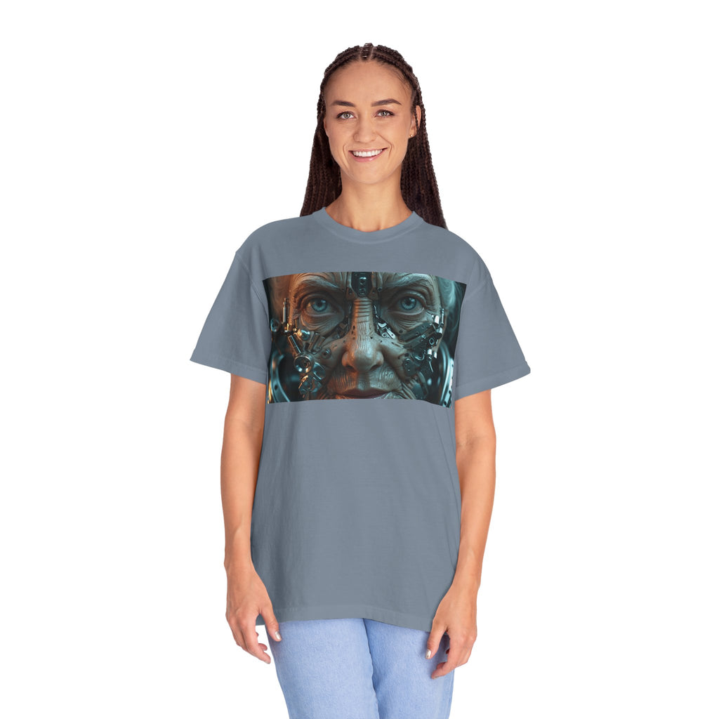 Cybernetic Old Face —T‑Shirt