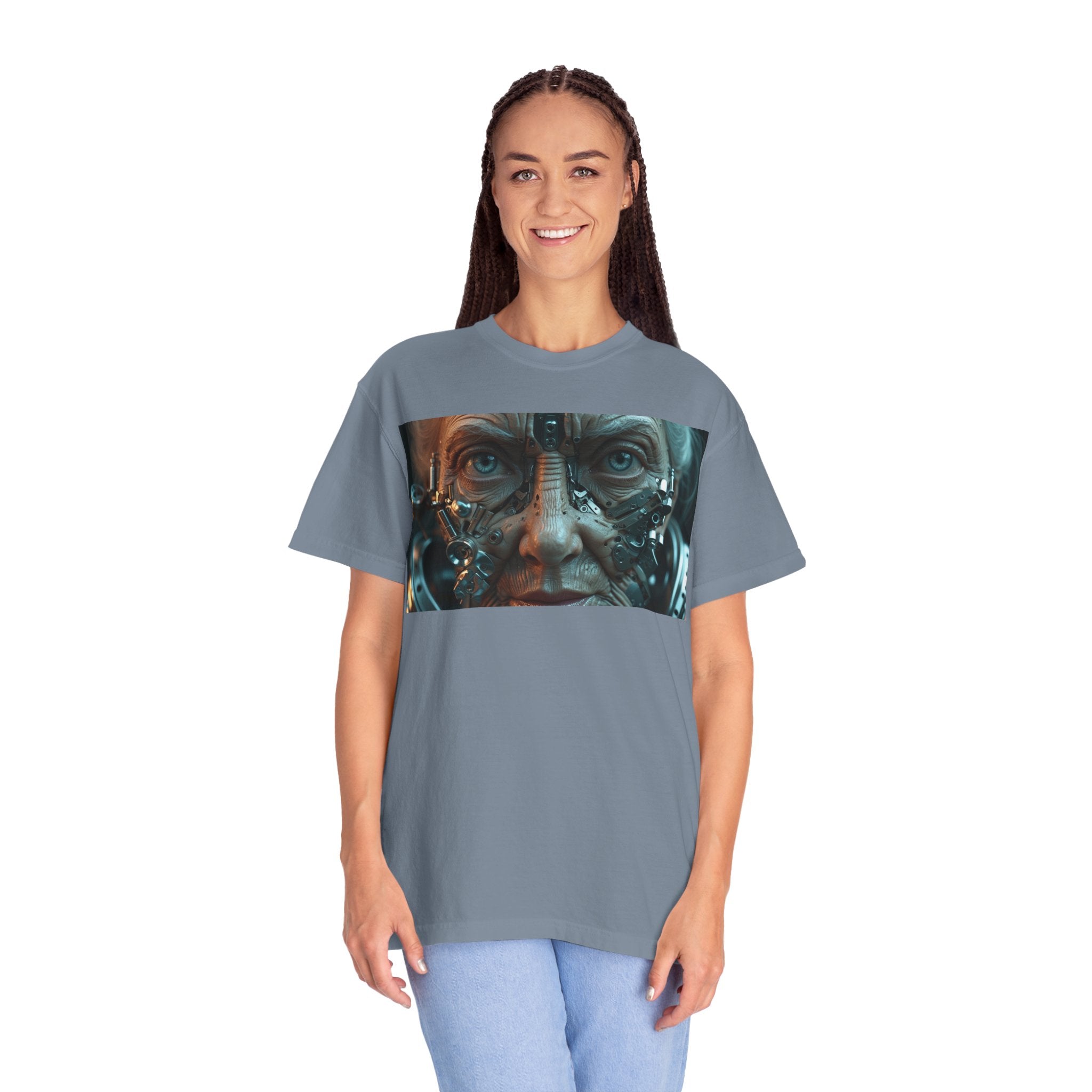 Cybernetic Old Face —T‑Shirt