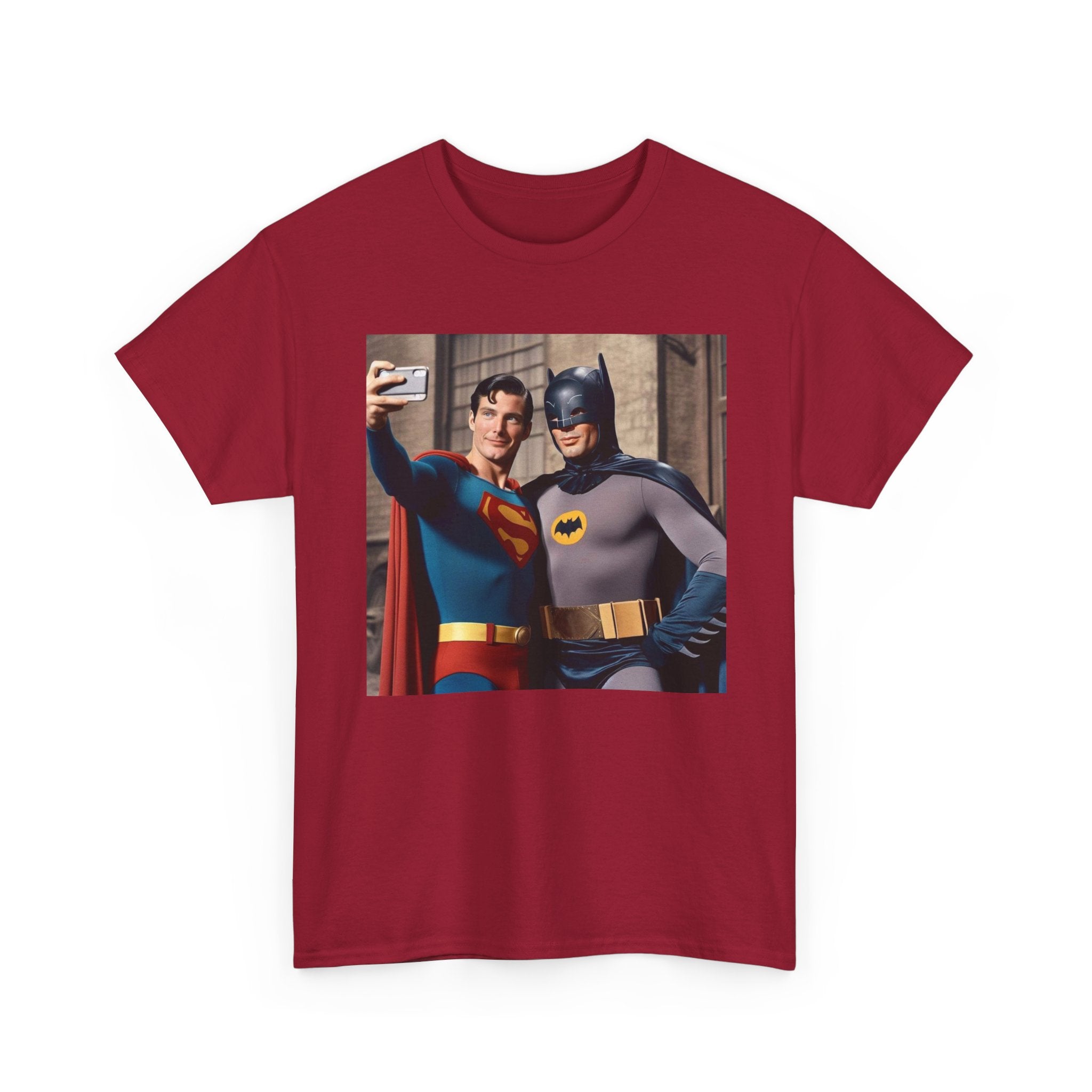 Retro Superhero Selfie - T shirt