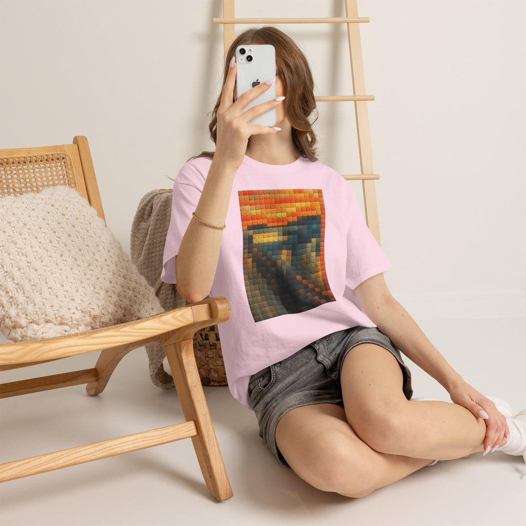 Pixelated Scream — T-Shirt