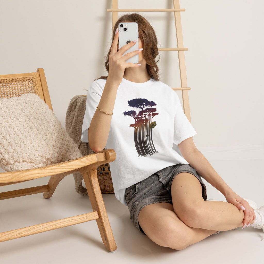 Barcode Forest T‑Shirt