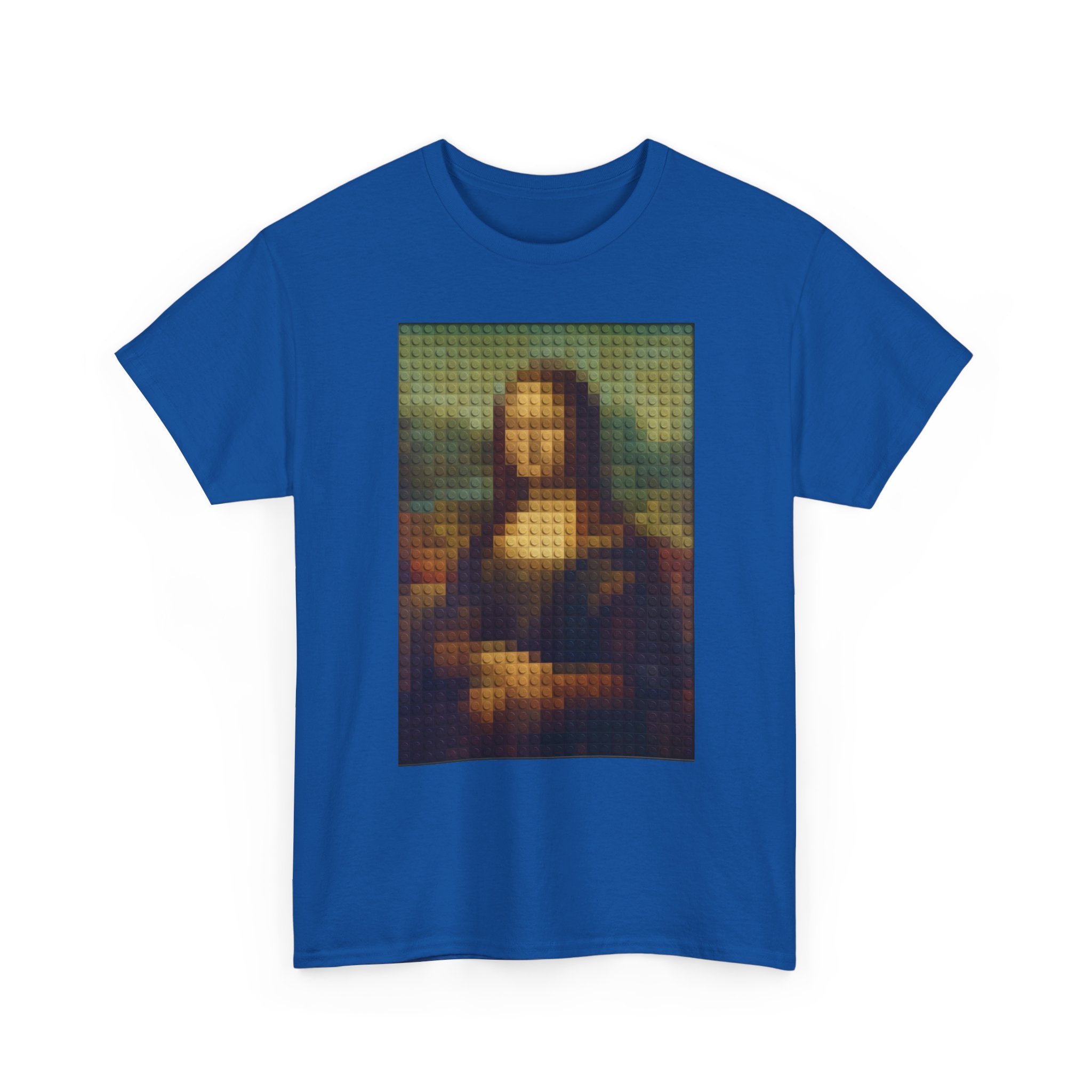 Pixelated Mona Lisa - T‑Shirt