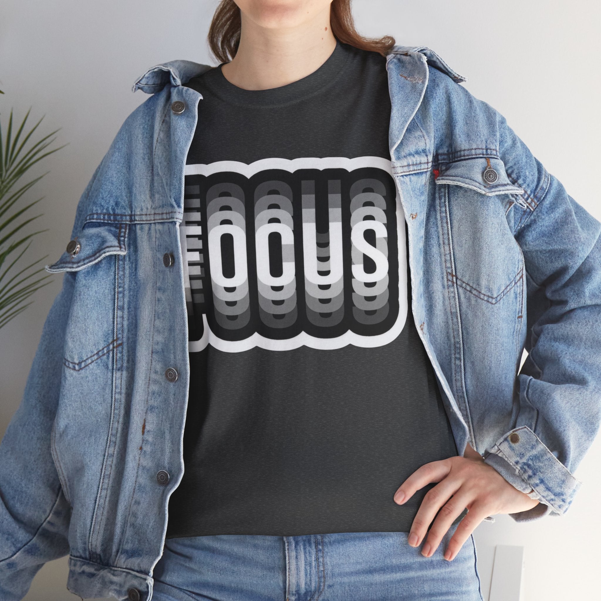 Focus Optical Illusion — T Shirt