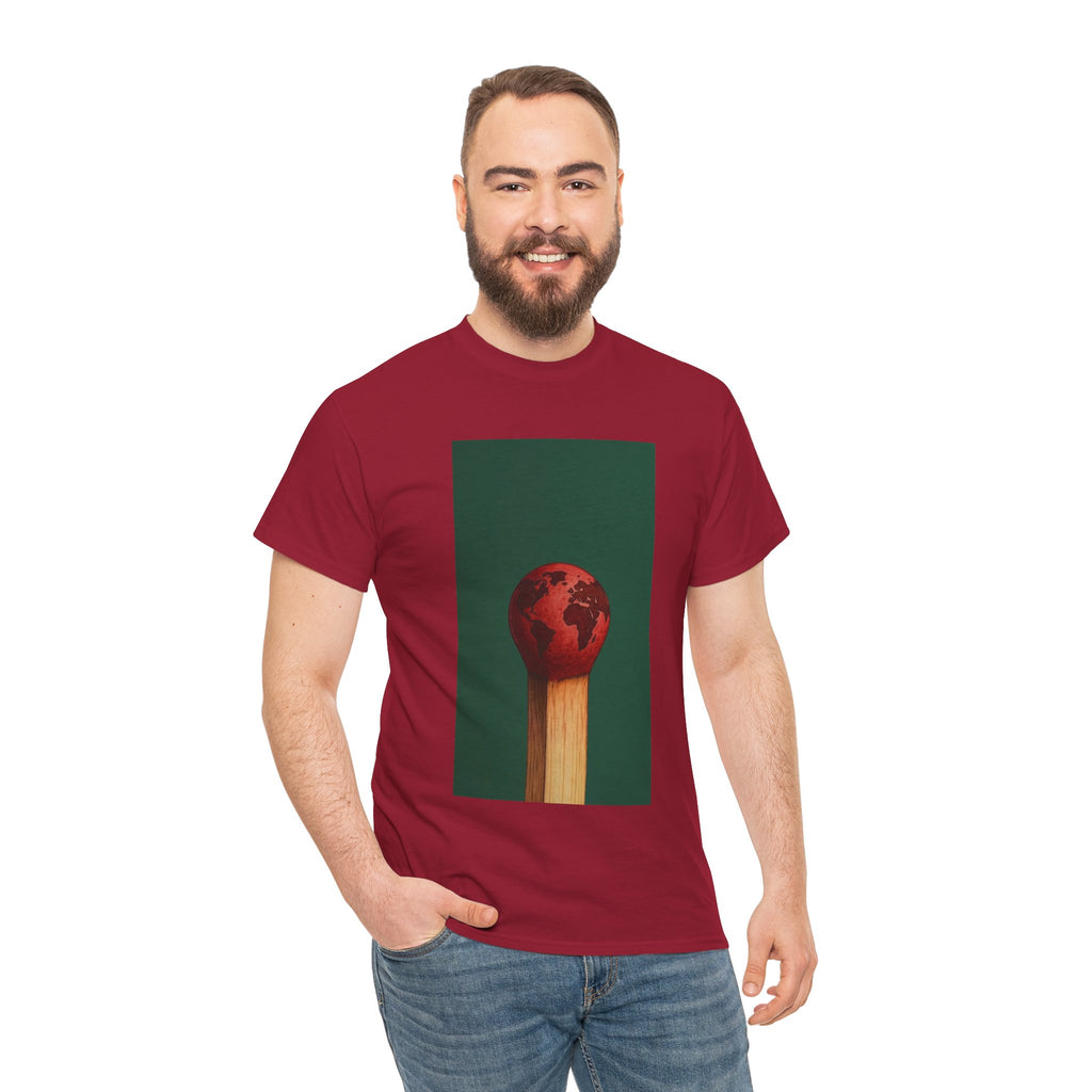 Matchstick Earth — T‑Shirt