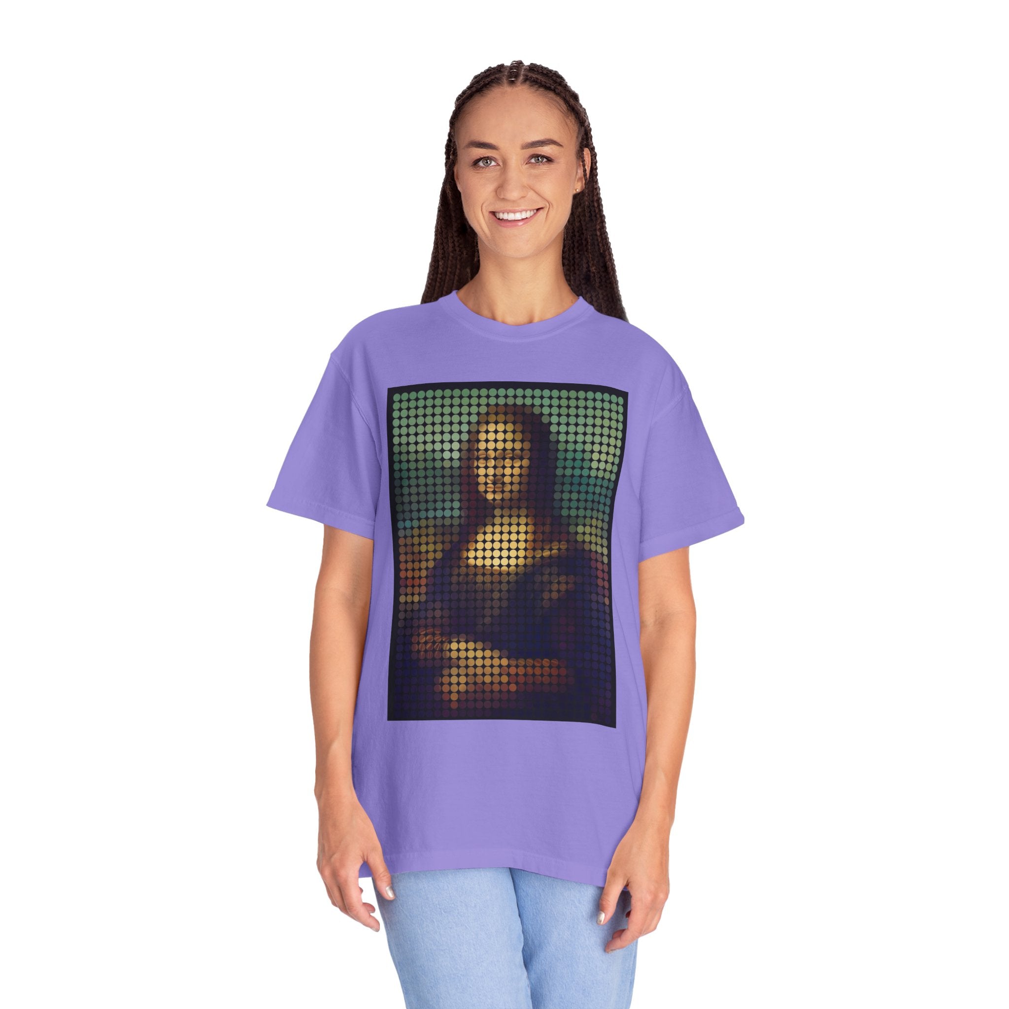 Mona Lisa Pixel Art — T-Shirt