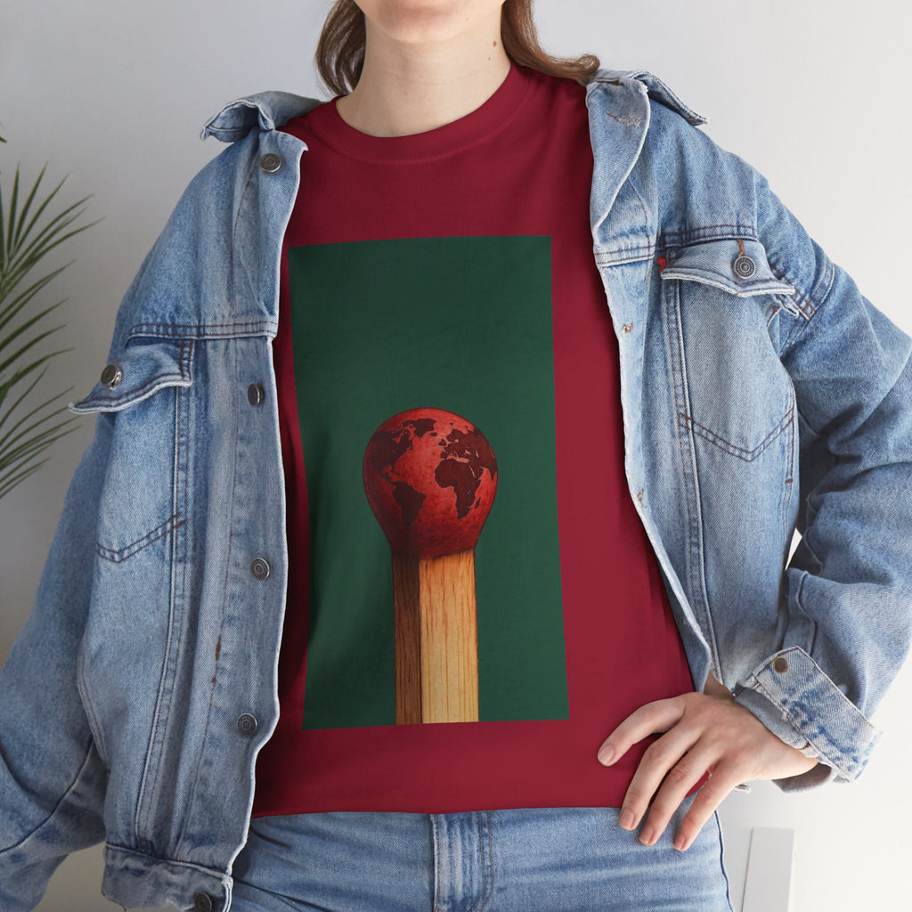 Matchstick Earth — T‑Shirt