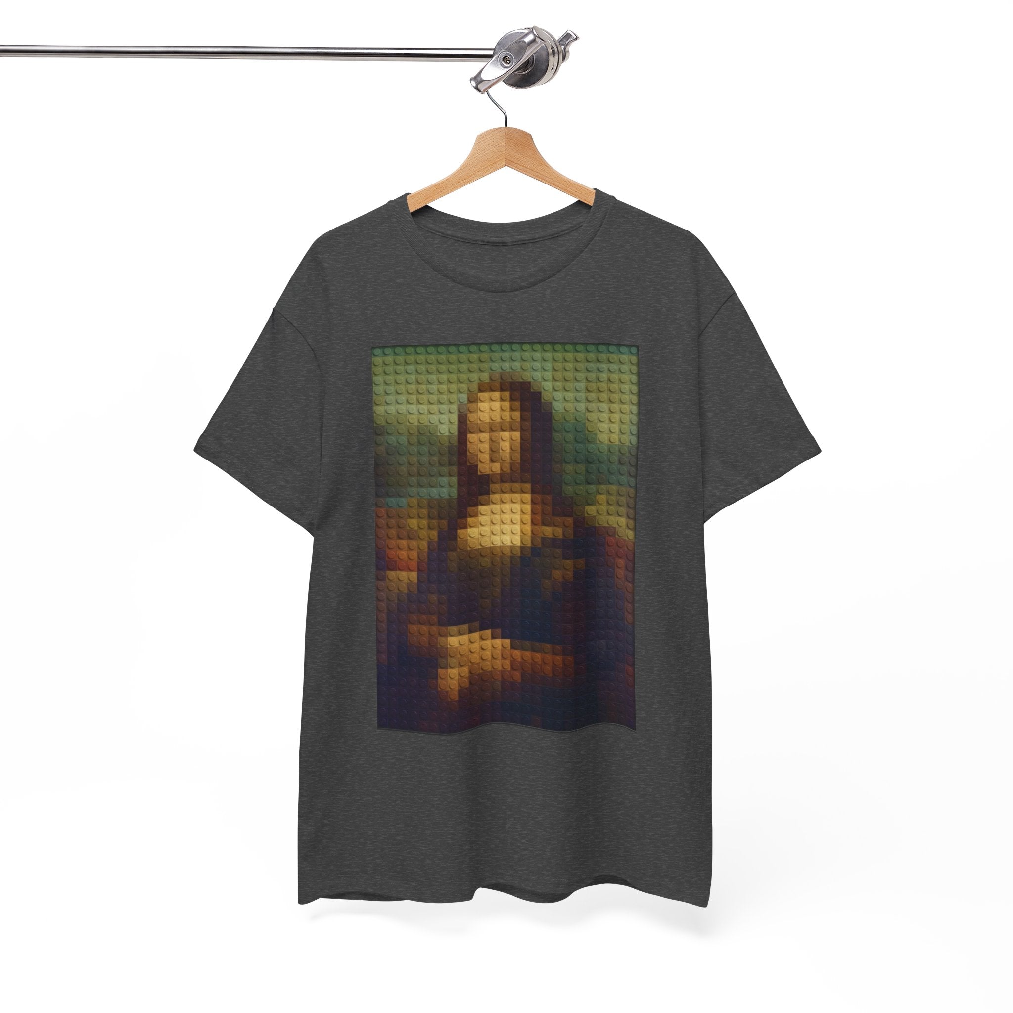 Pixelated Mona Lisa - T‑Shirt