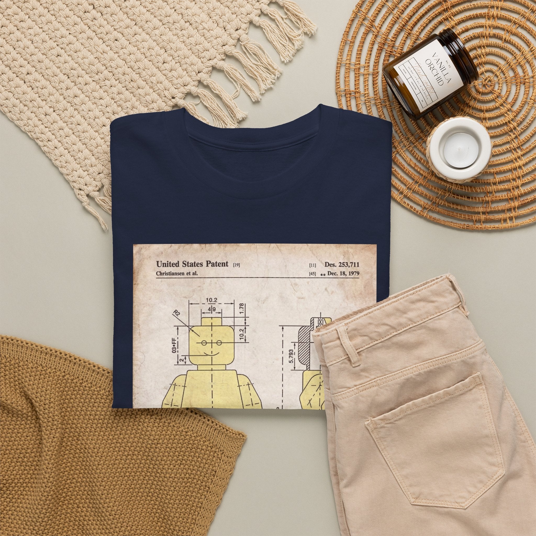 Lego Minifigure Patent — T‑Shirt