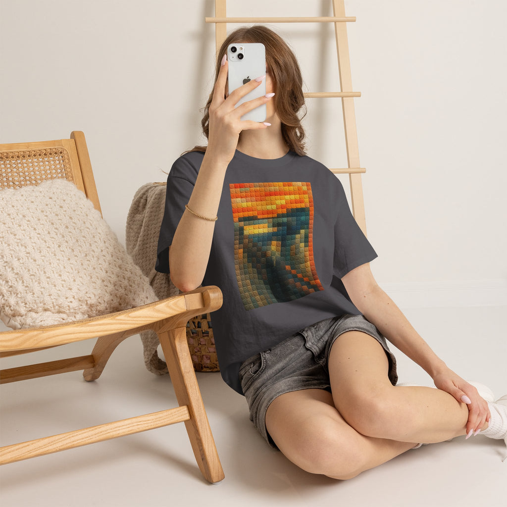 Pixelated Scream — T-Shirt