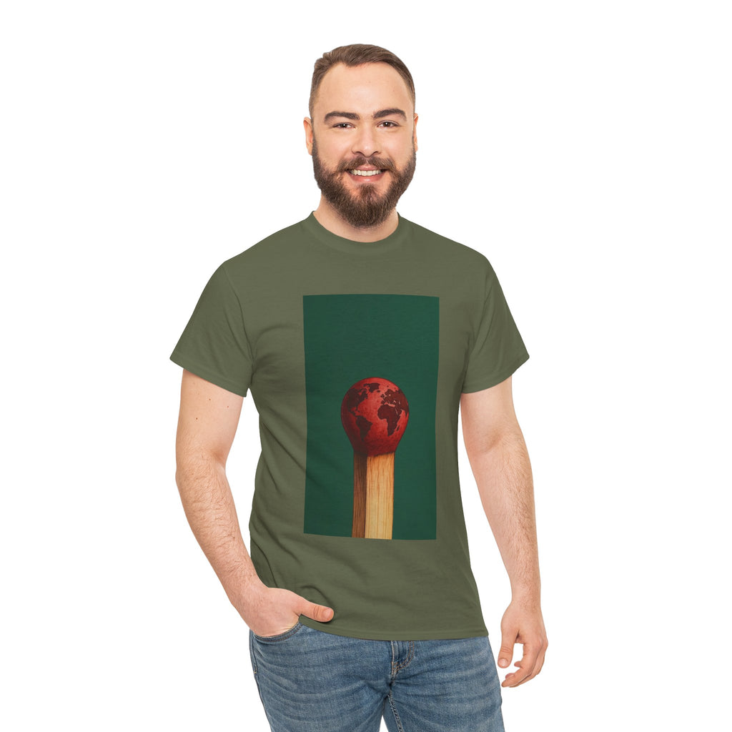 Matchstick Earth — T‑Shirt