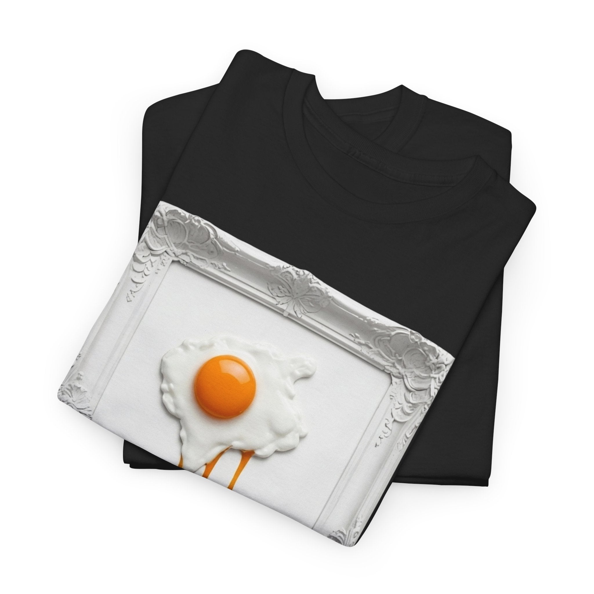 Artful Drip Fried Egg — T‑Shirt