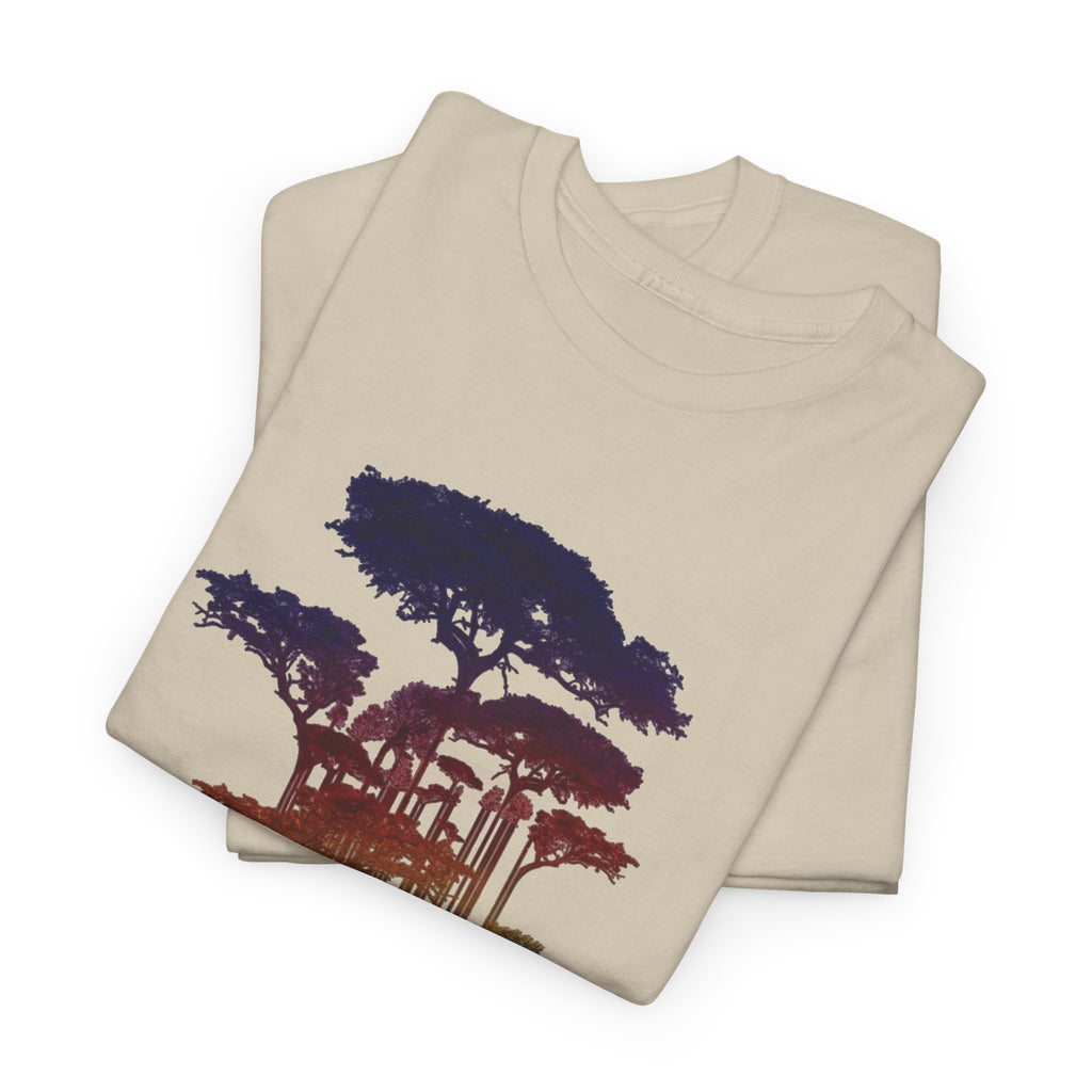 Barcode Forest T‑Shirt