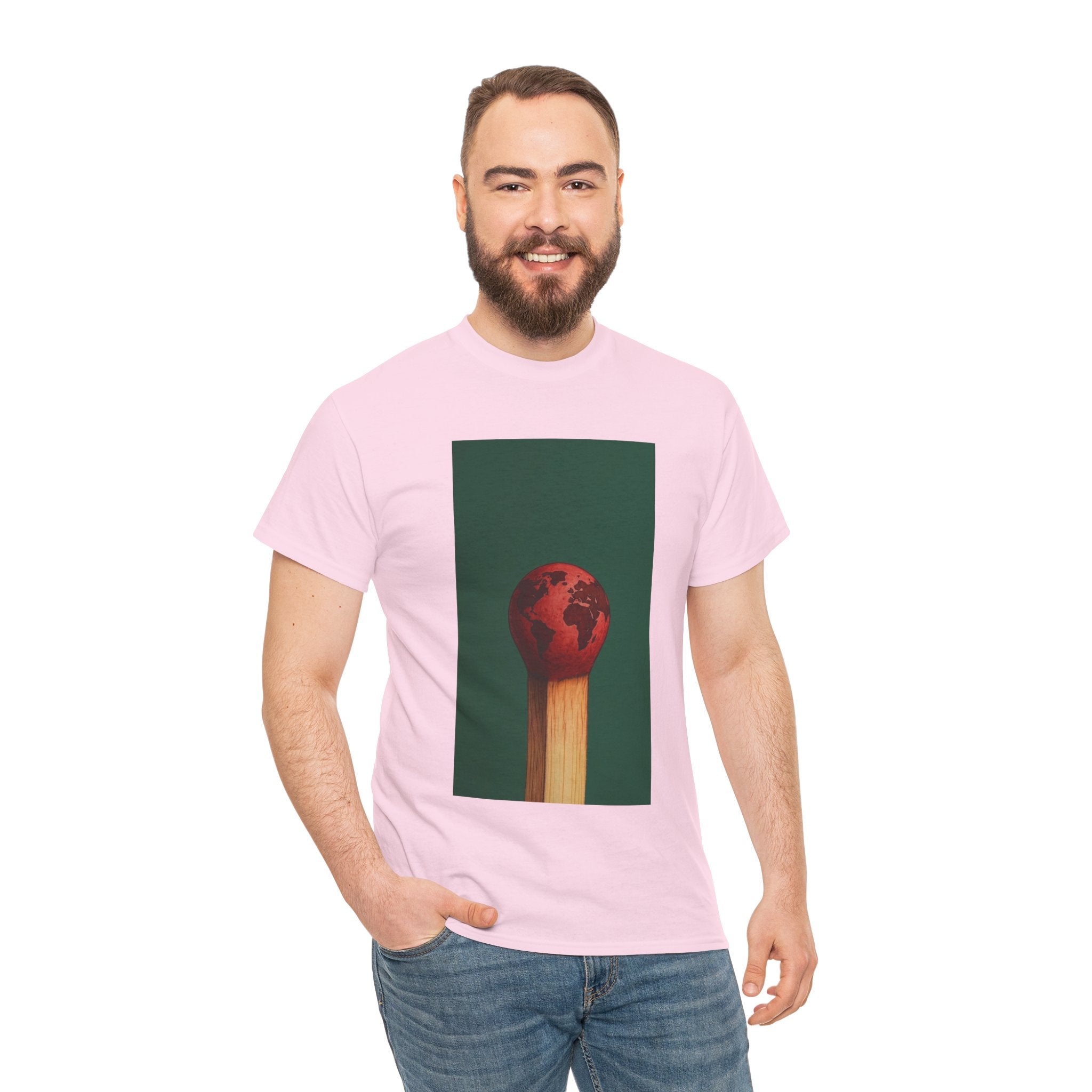 Matchstick Earth — T‑Shirt