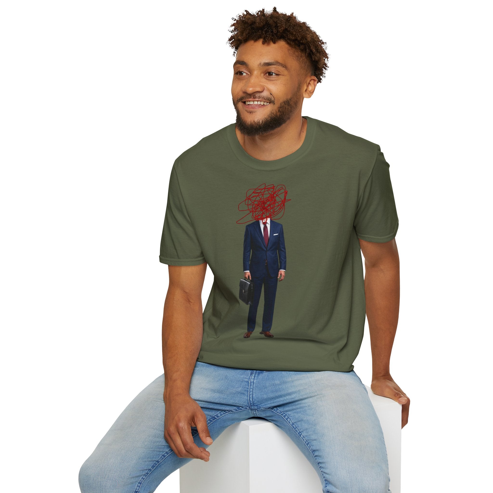 Anxious Businessman — T-Shirt
