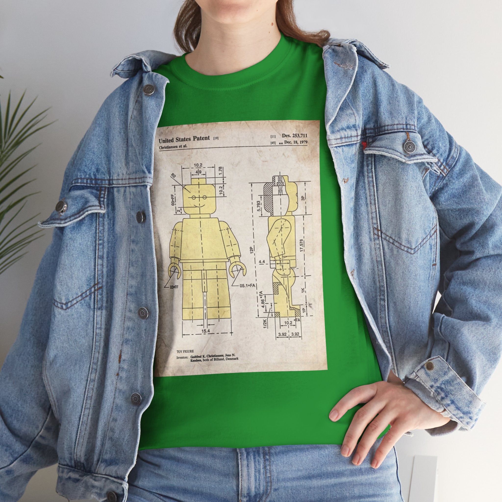 Lego Minifigure Patent — T‑Shirt