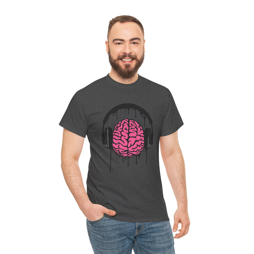 Music Lover Dripping Brain — T-Shirt