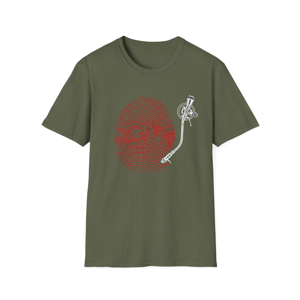 Fingerprint Turntable — T-Shirt