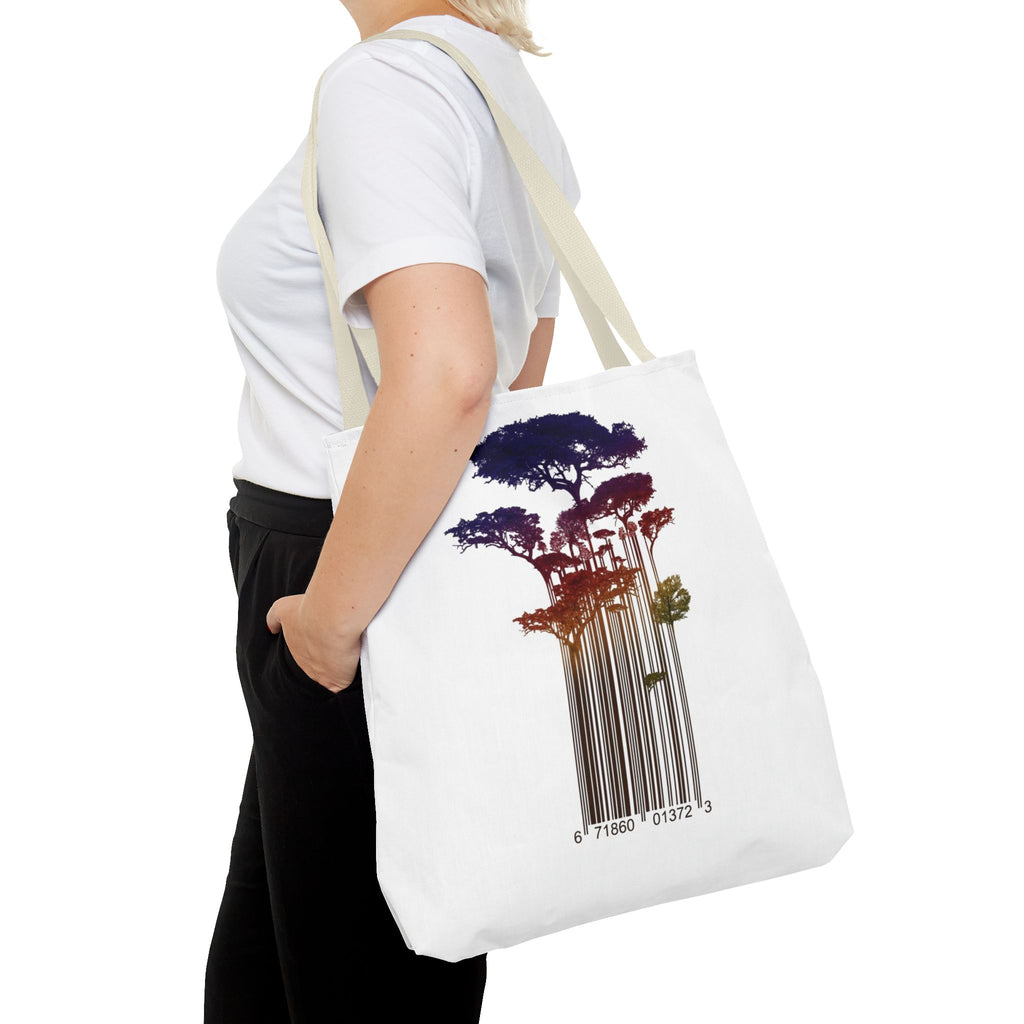 Barcode Forest — Tote Bag