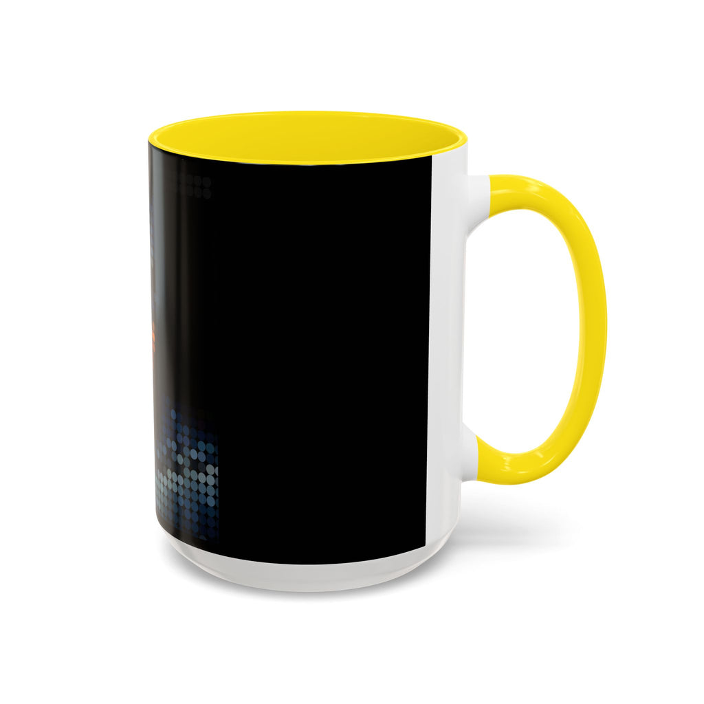 Pixel Art Dark Knight — Coffee Mug