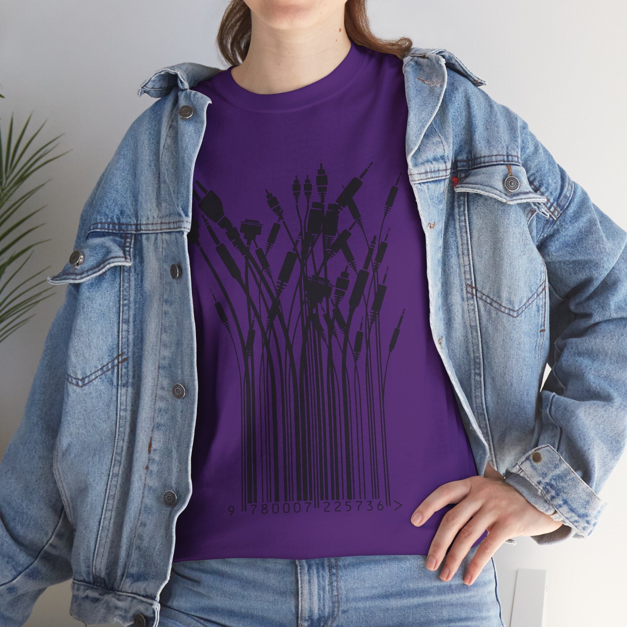 Barcode Wildflowers — T-Shirt