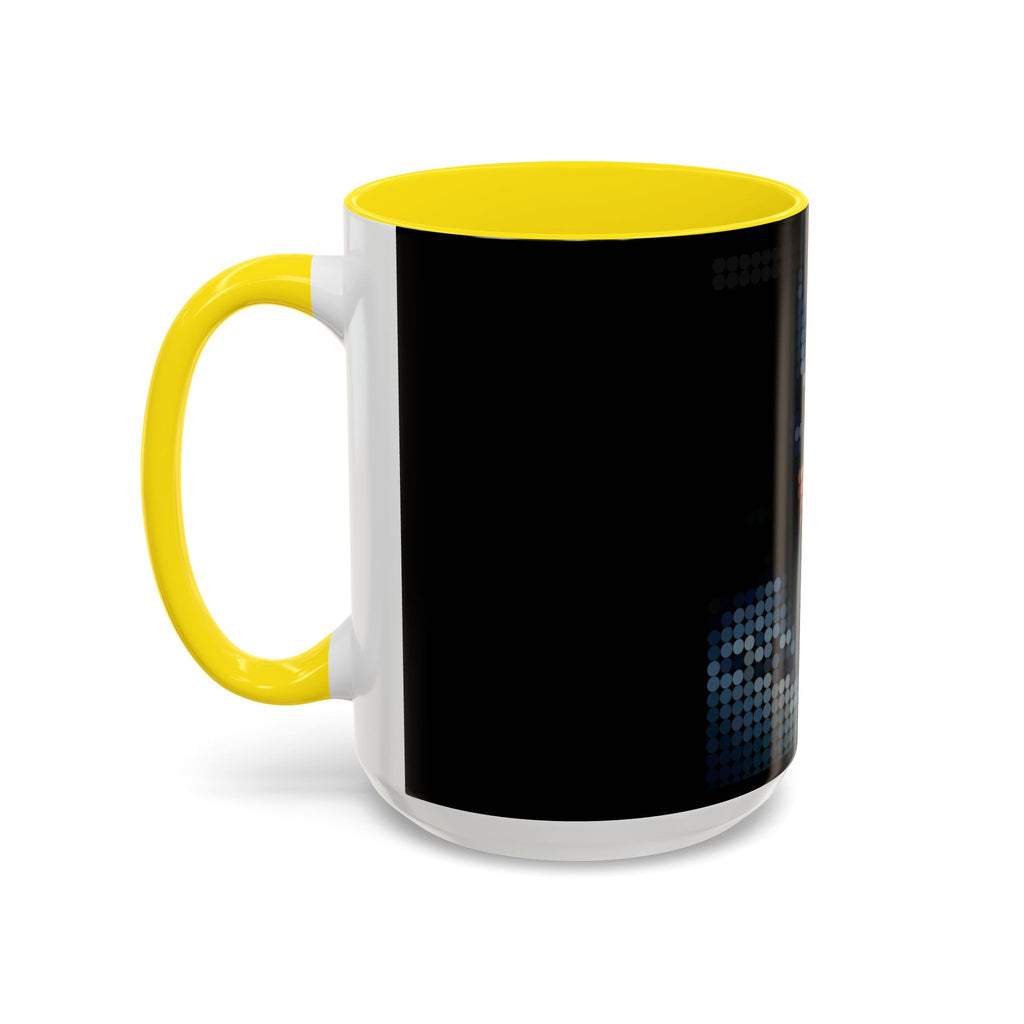 Pixel Art Dark Knight — Coffee Mug