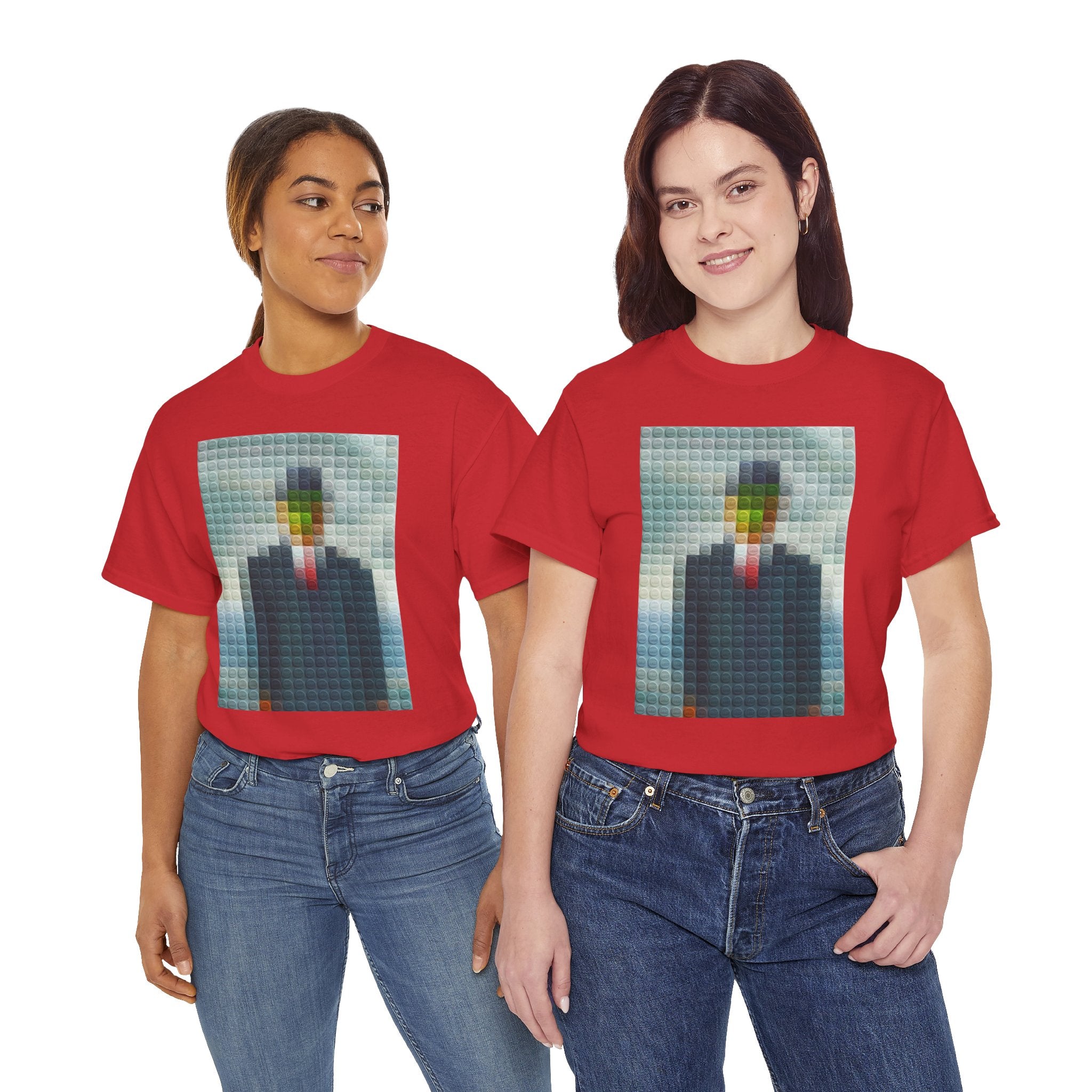 Surreal Pixelated Man - T-Shirt