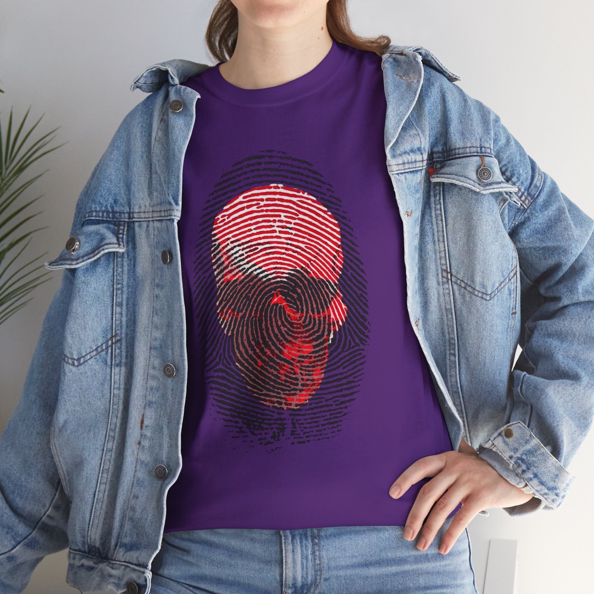 Skull Fingerprint — T-Shirt
