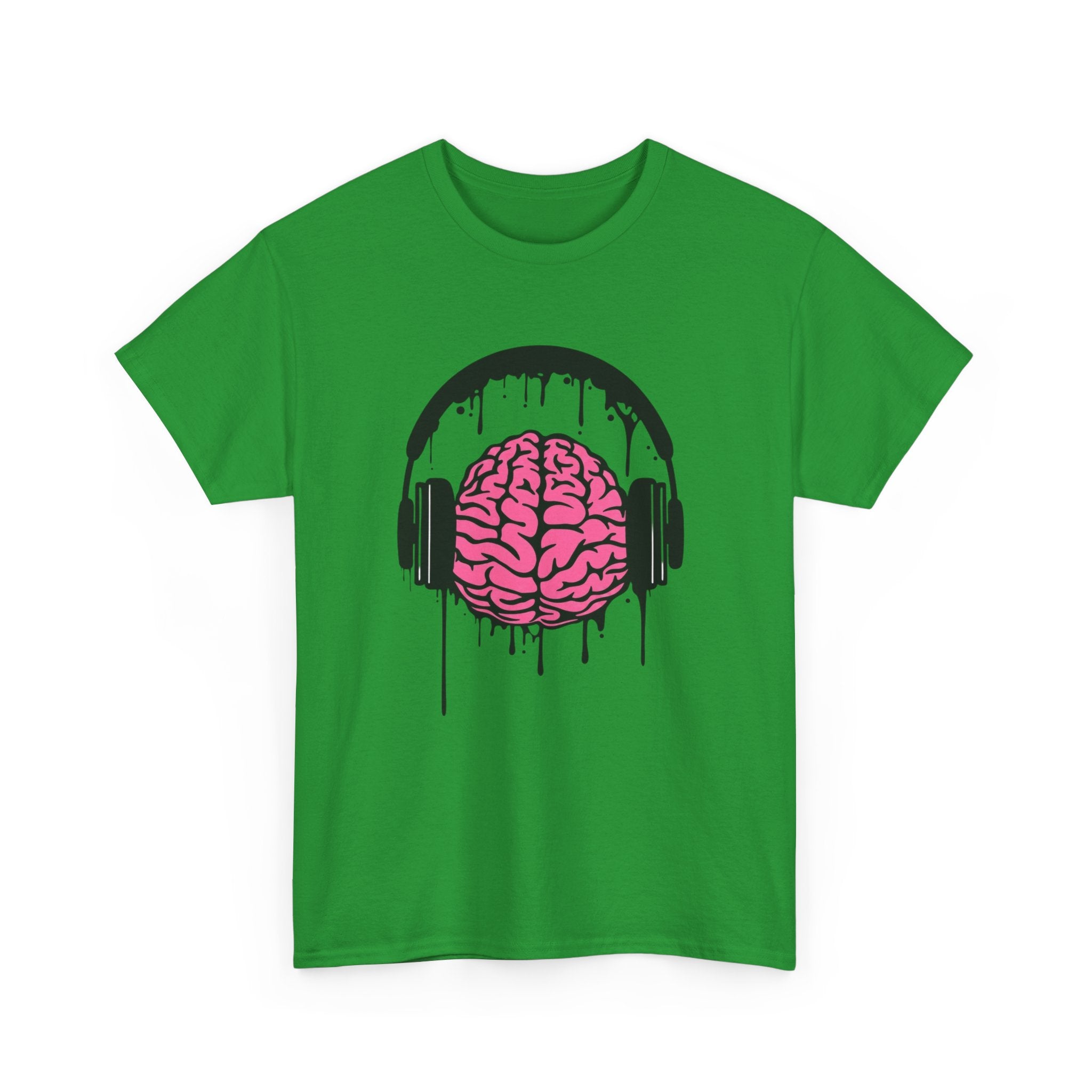 Music Lover Dripping Brain — T-Shirt