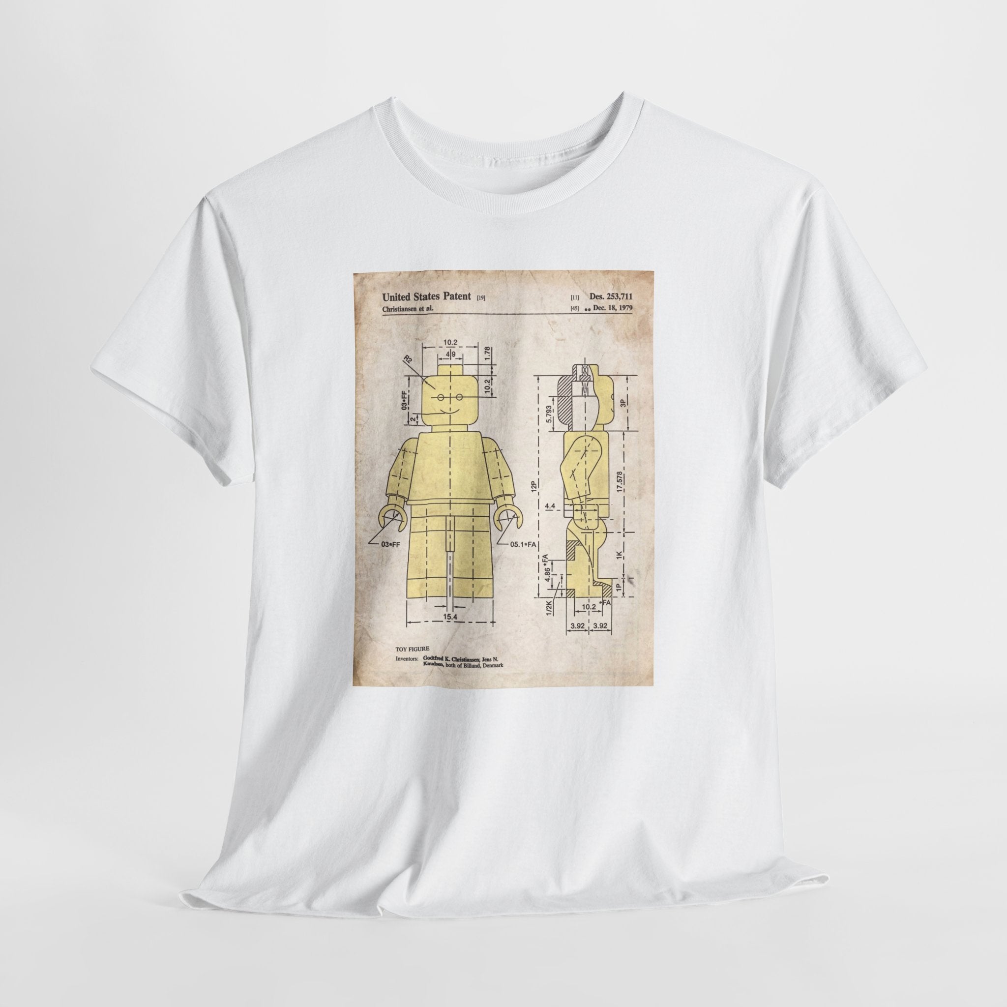 Lego Minifigure Patent — T‑Shirt